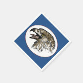 イーグル叫び スタンダードカクテルナプキン (角)
