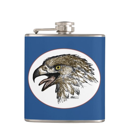 イーグル叫び フラスク (正面)