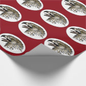 イーグル叫び ラッピングペーパー (角)