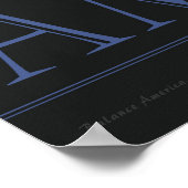 イーグル国旗のポスター ポスター (角)