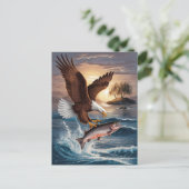 イーグル威厳のあるが猛威を振るう ポストカード (スタンド正面)