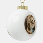 イーグル威厳のあるオーバールカースレーヌレイク セラミックボールオーナメント (左)