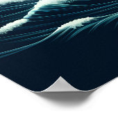 イーグル威厳のあるキャッチ ポスター (角)