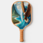 イーグル威厳のあるソアリング海 ピックルボールラケット (正面)