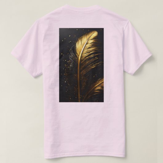 イーグル威厳のあるフライト:Soaring Spirit T-Shirt Tシャツ (デザイン裏面)