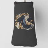 イーグル威厳のある刺繍デザイン | 愛国的はっきりしたな ゴルフヘッドカバー (回転90)