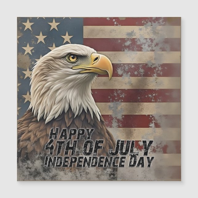 イーグル威厳のある&フラッグ – 自由の精神 (正面)