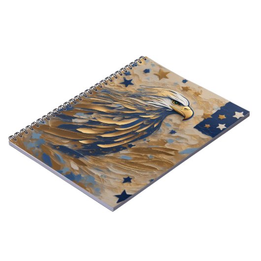 イーグル威厳のある:伝統の象徴 ノートブック (左側)