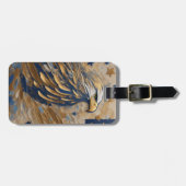 イーグル威厳のある:伝統の象徴 ラゲッジタグ (正面横)