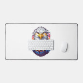 イーグル戦闘機 デスクマット (キーボード&マウス)