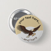 イーグル攻撃 缶バッジ (正面&裏面)