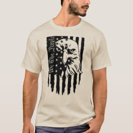 イーグル旗 "We the People" アメリカ国旗 Tシャツ