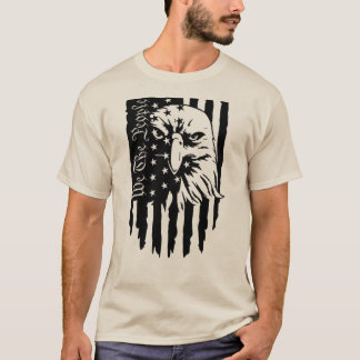 イーグル旗 "We the People" アメリカ国旗 Tシャツ