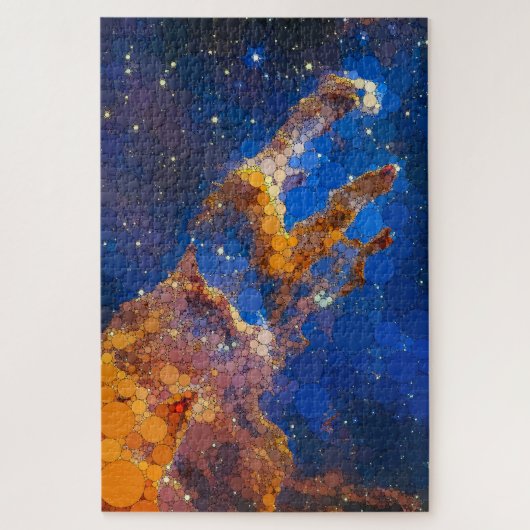 イーグル星雲の創造の柱 ジグソーパズル (縦)