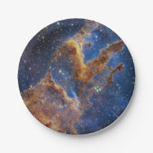 イーグル星雲の創造の柱 ペーパープレート (正面)