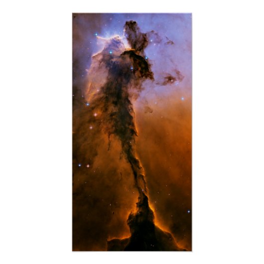 イーグル星雲の妖精 NASA 抽象画 ポスター (正面)