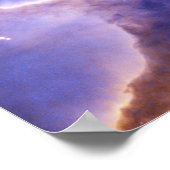 イーグル星雲M16ピラー詳細 – 上部の部分 ポスター (角)