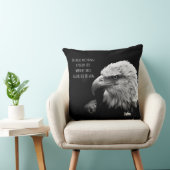 イーグル最高のアイズ引用文パーソナライズされた名 クッション (椅子)