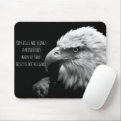 イーグル最高のアイズ引用文パーソナライズされた名 マウスパッド (マウス)