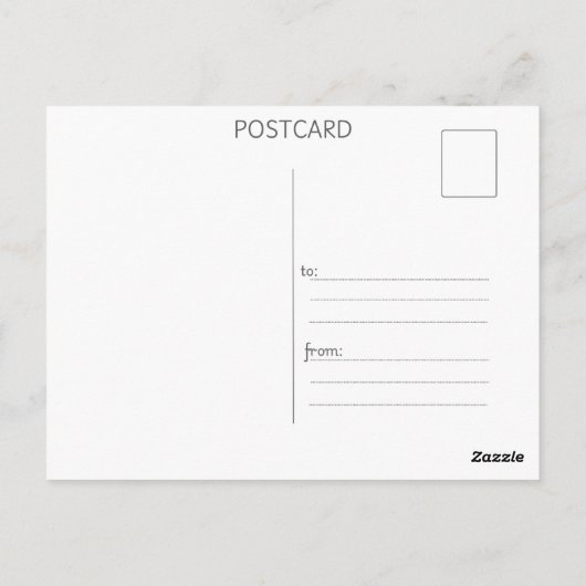 イーグル水色 ポストカード (裏面)