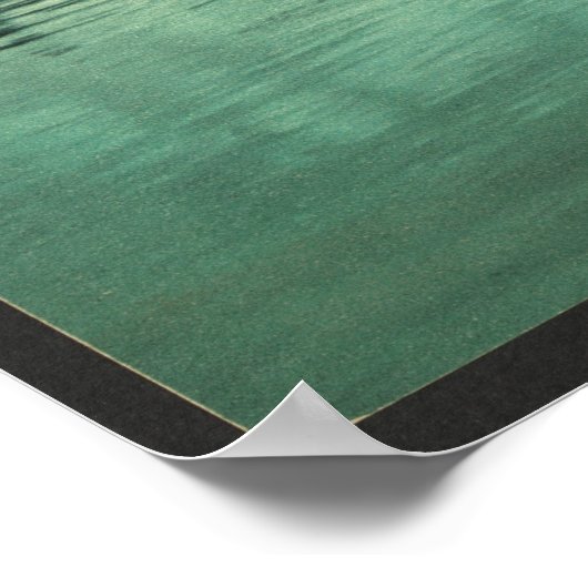 イーグル湖からブルーマウンテン、アディロンドックのシーン ポスター (角)