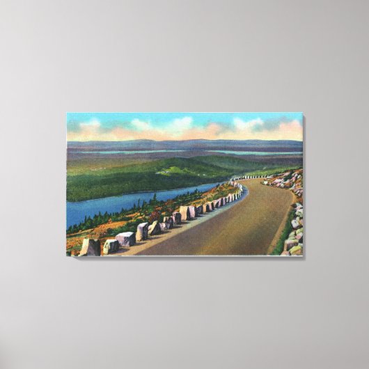 イーグル湖 キャンバスプリント (正面)