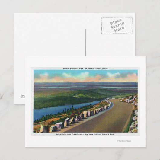 イーグル湖 ポストカード (正面/裏面)
