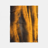 イーグル焼き フリースブランケット (正面)