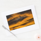 イーグル焼き 長方形シール (封筒)