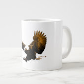 イーグル着陸 ジャンボコーヒーマグカップ (正面右)