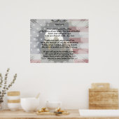 イーグル祈りの言葉EZポス読タ ポスター (キッチン)