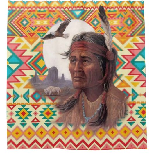 イーグル神霊 シャワーカーテン (正面)