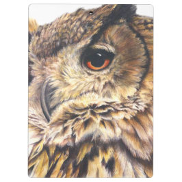 イーグル絵画フクロウのクリップボード クリップボード