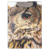 イーグル絵画フクロウのクリップボード クリップボード (正面)