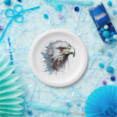 イーグル絵画ーズ ペーパープレート (パーティー)