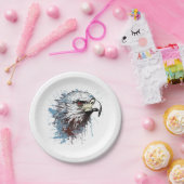 イーグル絵画ーズ ペーパープレート (パーティー)