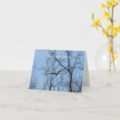 イーグル考えるのカード カード (黄色い花)