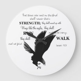 イーグル聖なる書物、 経典時計 ラージ壁時計