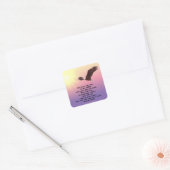 イーグル聖書の言葉 希望と力 スクエアシール (封筒)