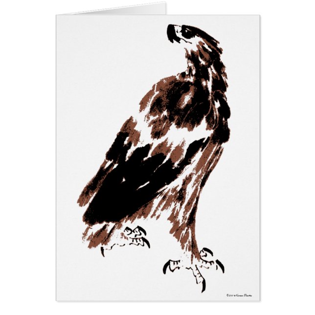 イーグル誇りを持ったカード (正面)