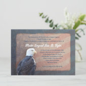 イーグル軍事退職招待状 招待状 (スタンド正面)