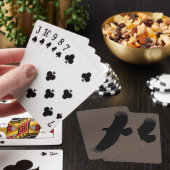 イーグル飛んでいるトランプ – 色の選択 トランプ (インサイチュ)