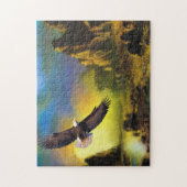 イーグル飛んでいる ジグソーパズル (縦)