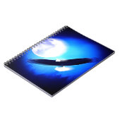 イーグル飛んでいる&ムーン ノートブック (左側)