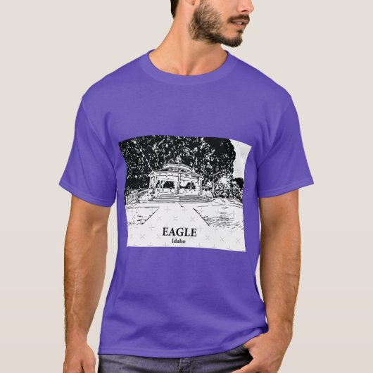 イーグル・アイダホ Tシャツ (正面)