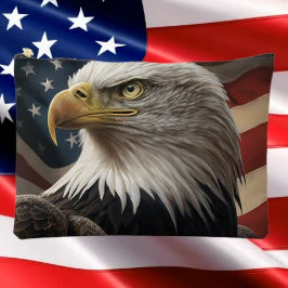 イーグル・アメリカ国旗 アクセサリーポーチ