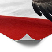 イーグル・アメリカ国旗 ポスター (角)