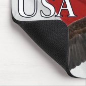 イーグル・アンド・アメリカ国旗USA マウスパッド (コーナー)