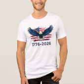 イーグル・オブ・インディペンデンス・ティー | 1776-2026アメリカ人 トライブレンドＴシャツ (正面)