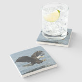 イーグル・オン・アプローチ ストーンコースター (横)